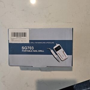 SG703 Portable Nail Drill - White